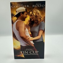 Tin Cup VHS 1996 Kevin Costner Rene Russo Romantic Comedy - $14.60