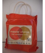 Vintage Master Charge Plastic/Vinyl Bag  - $1,293.55 MXN