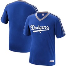 Los Angeles Dodgers MLB Mitchell &amp; Ness Overtime Win V-Neck Shirt Men&#39;s Small - £38.60 GBP