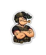 US Soldier Combat Popeye Sticker Vinyl Decal Waterproof Modern Tactical ... - $4.50+