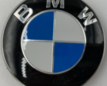 BMW Rim Wheel Center Cap Set Black OEM G04B25025 - £28.60 GBP