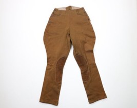 Vtg 20s 30s Womens Size 24 Wool Blend Suede Leather Horse Riding Pants Breeches - £155.71 GBP