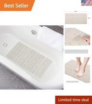 Elegant Non-Slip Silicone Bath Mat - 28x14 Foldable Design for Your Bathtub - €33,64 EUR