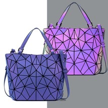 Luminous bao bag Sequins geometric bags for women 2020 Quilted Shoulder Bags Las - £44.17 GBP