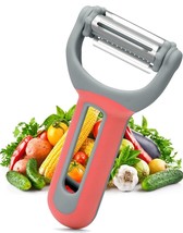 3 in 1 Vegetable Potato Peelers for Kitchen Grey - £3.83 GBP