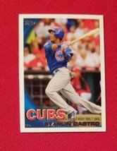 2010 Topps Update Starlin Castro Rookie Debut US-135 Chicago Cubs Free Shipping - £1.56 GBP