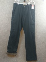 Wrangler Authentics Fleece Lined Cargo Pants Mens Size 34x34 NEW 10ZM6LLBL - £23.45 GBP