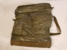 VINTAGE US ARMY WATERPROOF COVER 1953 DEFECT WORN HARD TO UNZIP &amp; RUSTY ... - €102,70 EUR