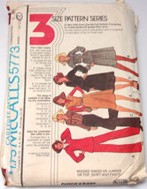 McCall’s Misses Size 10 -14 Dress Jumper Top Skirt Pants #5773 Missing P... - $37.88 MXN