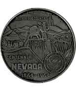 1864-1964 State of Nevada Carson City Mint Branch Centennial Trade Dolla... - £7.57 GBP