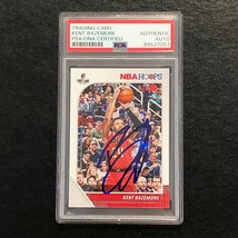 2019-20 Nba Hoops #4 Kent Bazemore Signed Card Auto Psa Slabbed Trail Blazers - £40.08 GBP