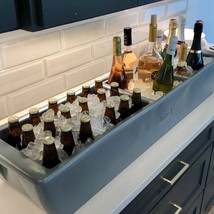 MOBILE BAR PARTY BARGE COOLER WINE BAR MOBILE BARTENDING POOL BAR COOLER... - $296.01