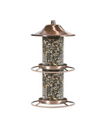 4.5 lbs Wild Bird Copper Panorama Bird Feeder 2 Ports - $1,313.34 MXN