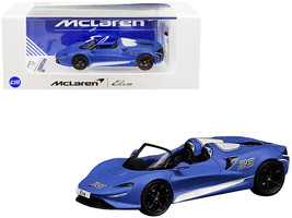 McLaren Elva Convertible #26 Matt Blue with White Stripes and Extra Wheels 1/... - £32.00 GBP