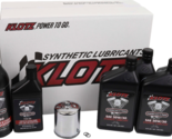 Klotz Synthetic 20W/50 Premium Oil Change Kit For 84-22 Harley Sportster... - $103.95