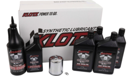 Klotz Synthetic 20W/50 Premium Oil Change Kit For 84-22 Harley Sportster Models - £82.84 GBP