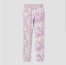 Cat &amp; Jack Girls Jogger Pants light purple Tie Dye Size M 7-8 NWT (P) - £12.69 GBP