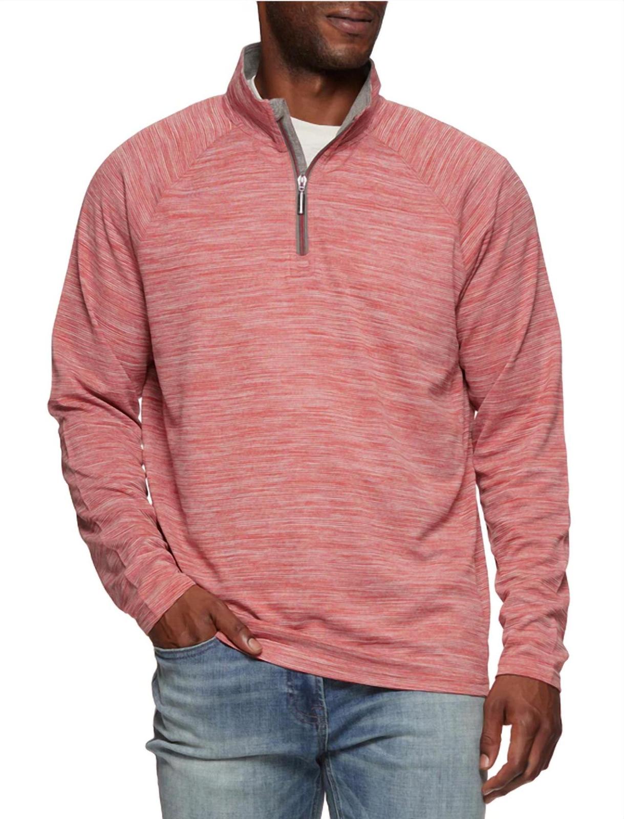 Flags &amp; Anthem fresno 1/4 zip performance pullover size L - $51.48