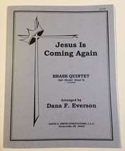 Sheet Music - Jesus is Coming Again - Brass Quintet Arr Dana F Everson Level 3 - £10.01 GBP