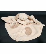 Angel Dear Tan Brown Dog Security Blanket Lovey Knotted Beige Plush Puppy - $21.77