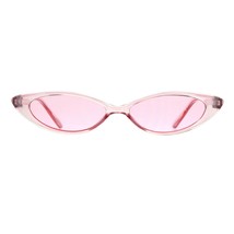 Bambina Moda Occhiali da Sole Super Trendy Skinny Ovale Cateye Traslucido Colori - £7.80 GBP+