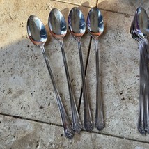 4 Iced Tea Spoons HER MAJESTY 1847 Rogers Bros, International Silverplate 2 Sets - £21.41 GBP