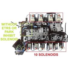 9T45 9T50 9T60 9T65, VALVE BODY, NO ETRS, 10 SOLENOIDS OEM LIFETIME WARRANTTY image 2