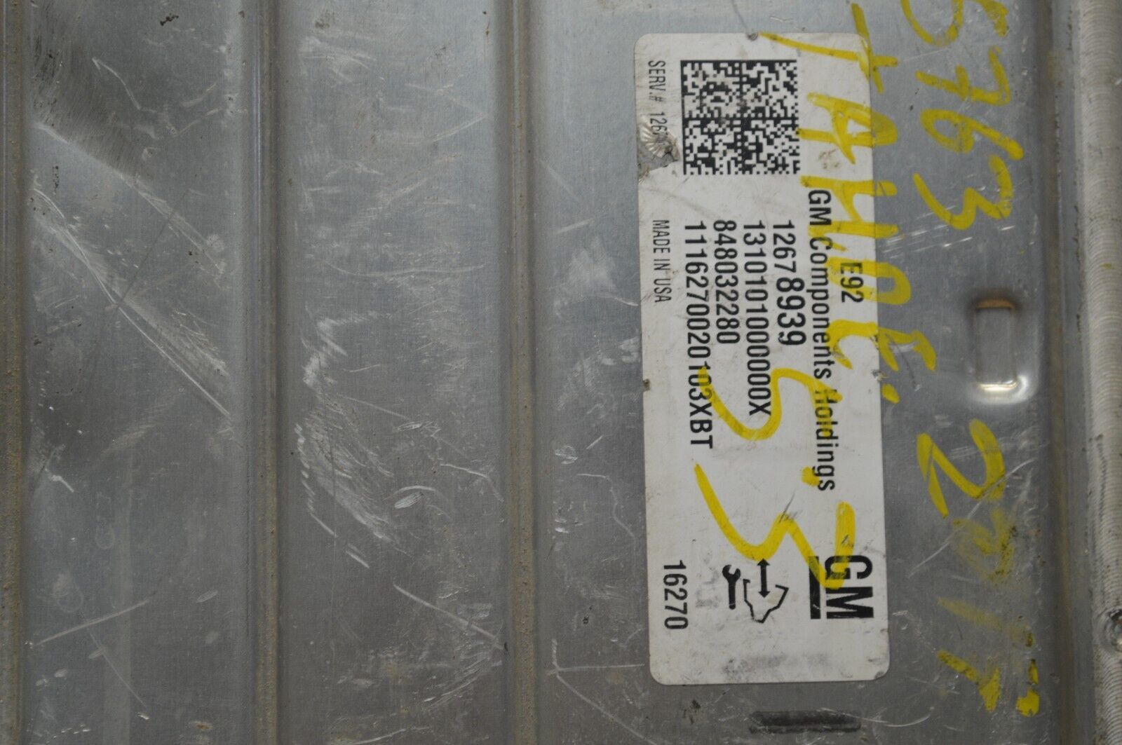 2016-18 Chevrolet Silverado Engine Control Unit ECU 12674052 Module 23-6B5 Item image 2