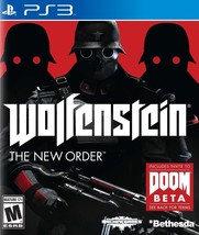 Wolfenstein The New Order - Sony PlayStation 3 PS3 Video Game  - £10.64 GBP