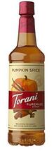 Torani Puremade Syrup Pumpkin Spice 750 ML - $24.48