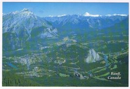 Postcard Banff Cascade Mountain Fairholme Range Banff National Park Alberta - £2.28 GBP