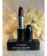 MAC Matte Lipstick - SMOKED PURPLE - Full Size New In Box Free Shipping - $463.05 MXN