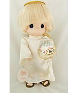 Precious Moments12&quot; doll Timmy the Angel Happy Tenth Anniversary Porcelain - £46.43 GBP