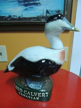1980 Lord Calvert Eider Duck Canadian Whiskey Decanter Bottle limited ed... - $217.90 MXN