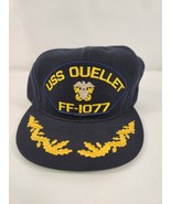 USS Ouellette FF-1077 Navy Blue Adjustable Military Hat Cap Ballcap CAP-10 - £18.88 GBP