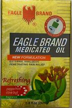 Eagle Brand Medicated Oil Refresh-Peppermint Clove Bud (Pack of 1) Exp:0... - $10.88