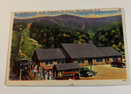 Postcard Mt. Washington, NH Cog Railway 1953 Posted Linen - £6.78 GBP