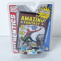 Marvel Comic Book Amazing Spiderman Fantasy Die Cast Car 1:64 Authentics... - $27.24 CAD