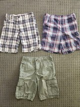 (3 Pcs) Cargo Shorts, Size 12, Gap/Crazy 8/Basic Edition (BUNDLE# 2) - £9.72 GBP