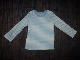 NEW Boutique Boys Blue Striped Short Sleeve Shirt - £3.92 GBP