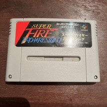 Super Fire Pro Wrestling (Super Nintendo Entertainment System, 1991) - Japanese - £7.89 GBP