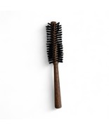 Vintage Goody Round Styling Brush Faux Wood Blow Dry Curling Blowout Bru... - $22.02 CAD