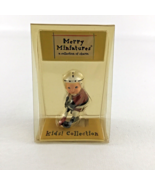 Hallmark Merry Miniatures Blade Mini Figure Hockey Player Vintage 2001 C... - €13,54 EUR