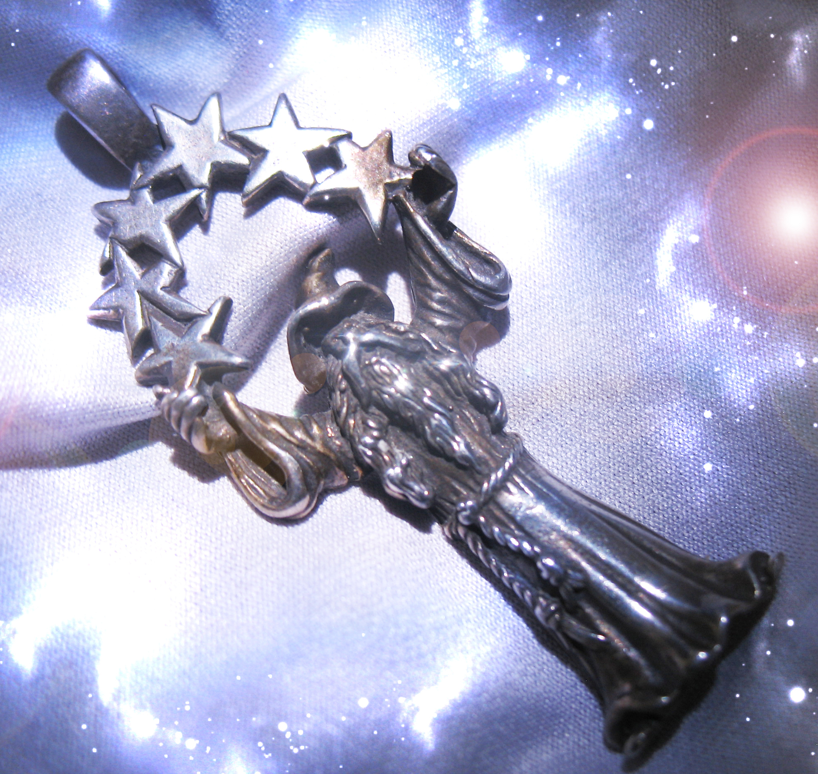 Primary image for HAUNTED WIZARD NECKLACE RULER OF ALL MASTER MAGICK RITE HIGHEST LIGHT MAGICK
