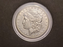 1889-P MORGAN SILVER DOLLAR United States Mint in container as shown - $346.00