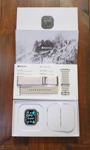 Apple Watch Ultra 2 49mm Titanium Case with Grey Ocean Band  - A2987 -NE... - $514.25