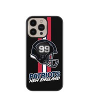 Custom Patriots Helm Number Team American Football iPhone / Samsung Phone Case - £19.51 GBP