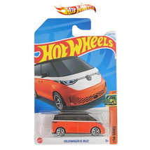 HOT WHEELS VOLKSWAGEN ID BUZZ 2024 Series HW VANS ORANGE CASE L Free shi... - $21.99