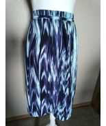Faded Glory Womens Size XL 16-18 Elastic Waist Unlined Flowy Mid Calf Skirt  - $6.99