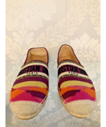 Christian Dior Multi Color Espadrilles Size 8.5 Retail $850.00 - $391.05